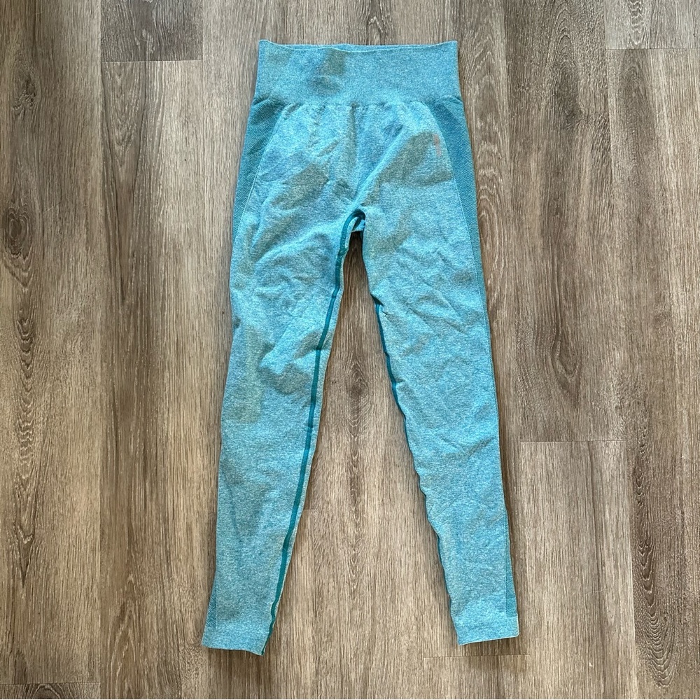 Gymshark Flex High Waisted Leggings Blue Marl
